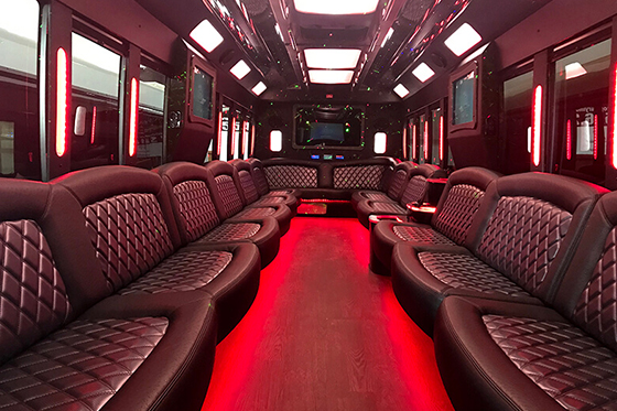 Limo bus rental Michigan