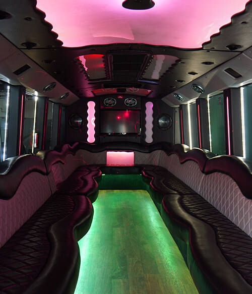 Jackson party bus rentals